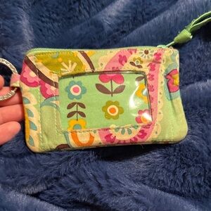 Vera Bradley Zip ID wallet